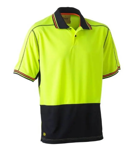 Picture of Bisley, Hi Vis Polyester Mesh Polo